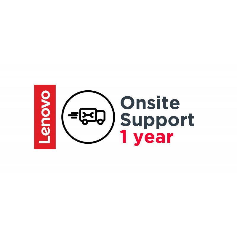 Lenovo 1 Year Onsite Support (Add-On) 1 année(s)