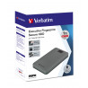 Verbatim 53652 disque dur externe 1 To 5400 tr/min 2.5" USB Type-C 3.2 Gen 1 (3.1 Gen 1) Gris