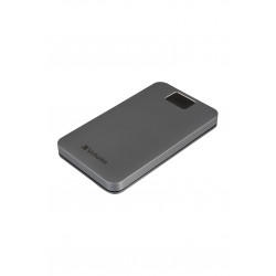 Verbatim 53652 disque dur externe 1 To 5400 tr/min 2.5" USB Type-C 3.2 Gen 1 (3.1 Gen 1) Gris