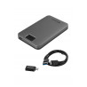 Verbatim 53652 disque dur externe 1 To 5400 tr/min 2.5" USB Type-C 3.2 Gen 1 (3.1 Gen 1) Gris
