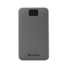 Verbatim 53652 disque dur externe 1 To 5400 tr/min 2.5" USB Type-C 3.2 Gen 1 (3.1 Gen 1) Gris