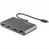 StarTech.com Mini Station d'Accueil Thunderbolt 3 - Dock Portable pour Deux Écrans avec DP 4K 60Hz, 1x hub USB-A (USB 3.0/5 Gb