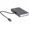 StarTech.com Mini Station d'Accueil Thunderbolt 3 - Dock Portable pour Deux Écrans avec DP 4K 60Hz, 1x hub USB-A (USB 3.0/5 Gb