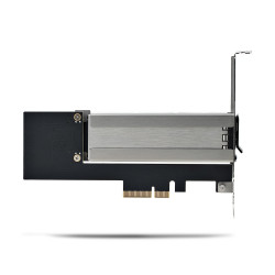 StarTech.com Adaptateur SSD M.2 NVMe vers PCIe x4 avec Plateau Amovible pour Slot d'Extension PCI Express, Carte Adaptateur PCI