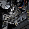 StarTech.com Adaptateur SSD M.2 NVMe vers PCIe x4 avec Plateau Amovible pour Slot d'Extension PCI Express, Carte Adaptateur PCI