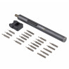 StarTech.com Tournevis de Précision Électrique - 20 Embouts - Mini Tournevis Magnétique sans Fil - Réparation Électronique