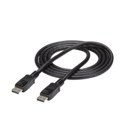 StarTech.com Câble DisplayPort 1.2 de 2 m - Câble DisplayPort Certifié VESA 4K x 2K Ultra HD - Câble DP à DP pour Moniteur