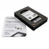 StarTech.com Boîtier Adaptateur en Aluminium pour DD / SSD SATA 2,5" vers 3,5" jusqu'à 12,5 mm