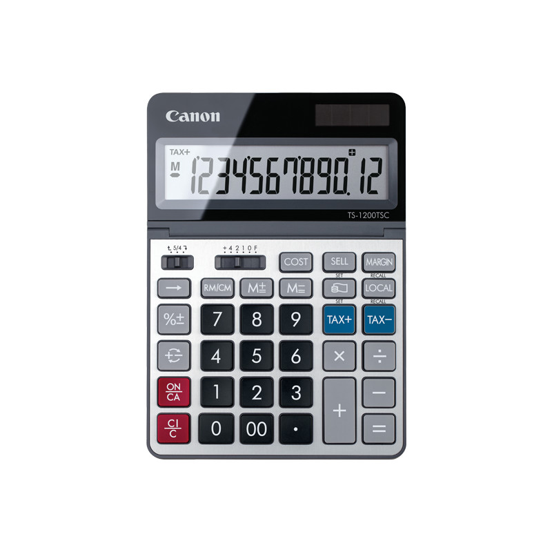 Canon TS-1200TSC calculatrice Bureau Calculatrice basique Métallique