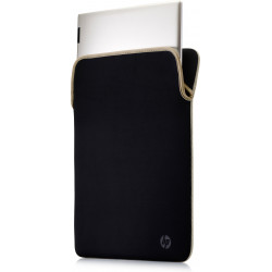 HP Housse de protection réversible pour ordinateur portable 15,6 pouces (doré)