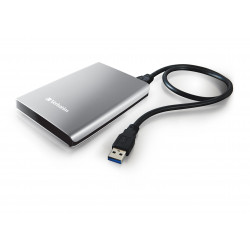 Verbatim Disque dur portable USB Store 'n' Go 3.0, 1 To, Argenté