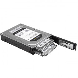 StarTech.com Boîtier adaptateur pour 2 disques durs SATA de 2,5" vers 3,5" avec RAID