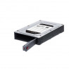 StarTech.com 25SATSAS35HD Obturateur de baie de lecteur 8,89 cm (3.5") Panneau de support Noir, Argent