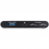 StarTech.com Dock USB-C à double affichage Displayport 4K - Mini Station d'Accueil - Power Delivery Passthrough 100 W - GbE - 