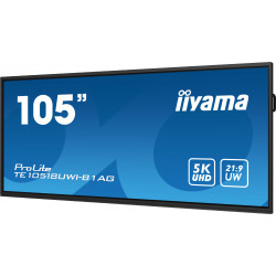 iiyama TE10518UWI-B1AG affichage de messages Carte A numérique 2,67 m (105") LED Wifi 450 cd/m² 5K Ultra HD Noir Écran tacti