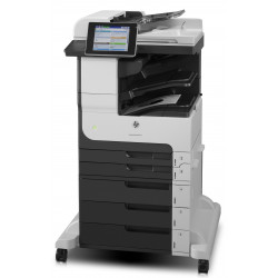 HP LaserJet Enterprise 700 MFP M725z, Black and white, Printer for Business, Print, copy, scan, fax, 100-sheet ADF Front-facing