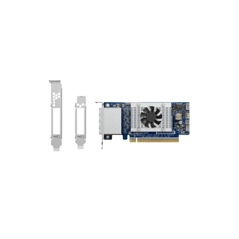 QNAP QXP-1620S-B3616W carte et adaptateur d'interfaces Interne Mini-SAS