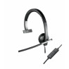 Logitech 981-000514 écouteur/casque Avec fil Arceau Bureau/Centre d'appels USB Type-A Noir, Argent