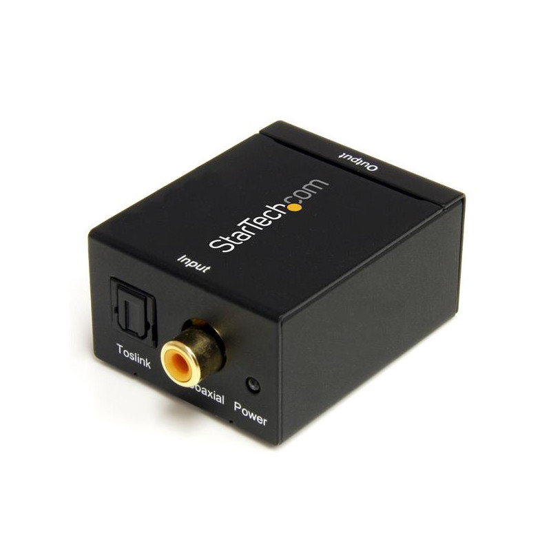 StarTech.com Convertisseur audio coaxial numérique ou Toslink optique SPDIF vers RCA stéréo