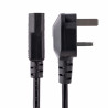 StarTech.com Câble d'Alimentation PC 3 m- Prise de Secteur UK - IEC 320 C13 vers BS 1363