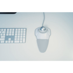 Kensington Trackball Orbit® avec molette — Blanc