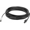 Logitech 939-001487 câble PS/2 10 m 6-p Mini-DIN Noir