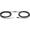 Logitech 939-001487 câble PS/2 10 m 6-p Mini-DIN Noir