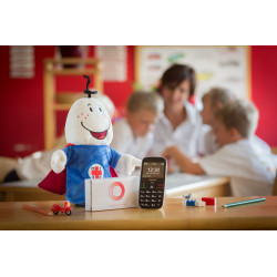 Emporia emporiaEUPHORIA 5,84 cm (2.3") 90 g Noir, Argent Téléphone pour seniors