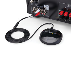 StarTech.com Récepteur Audio Bluetooth 5.0 avec NFC - Adaptateur Audio Sans Fil, Porté de 20m - Récepteur Bluetooth Jack 3,5