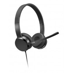 Lenovo 4XD1K18260 casque Avec fil Arceau Musique/Quotidien USB Type-A Noir