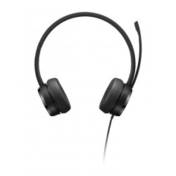 Lenovo 4XD1K18260 casque Avec fil Arceau Musique/Quotidien USB Type-A Noir