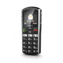 Emporia emporiaSIMPLICITY 5,08 cm (2") 90 g Noir, Argent Téléphone pour seniors