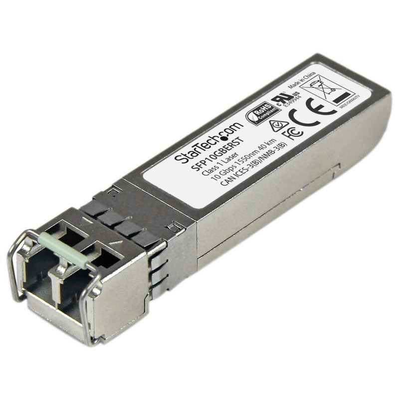 StarTech.com Module de transceiver SFP+ 1000BASE-ER à fibre optique 10 Gigabit - Conforme aux normes MSA - Monomode LC - 40 km