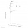Neomounts DS10-200SL1 Support pour téléphone jusqu'à 7" - réglable en hauteur - universel
