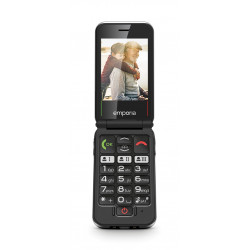 Emporia emporiaJOY-LTE 7,11 cm (2.8") 115 g Noir Téléphone pour seniors