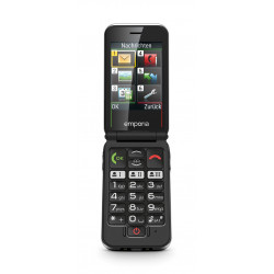 Emporia emporiaJOY-LTE 7,11 cm (2.8") 115 g Noir Téléphone pour seniors