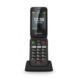 Emporia emporiaJOY-LTE 7,11 cm (2.8") 115 g Noir Téléphone pour seniors