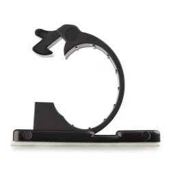StarTech.com 100 Pinces Attache Câbles Adhésives Noir, Organiseur Câbles Réseau/Ethernet/Bureau/Ordinateur, Range Câbles B