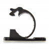 StarTech.com 100 Pinces Attache Câbles Adhésives Noir, Organiseur Câbles Réseau/Ethernet/Bureau/Ordinateur, Range Câbles B