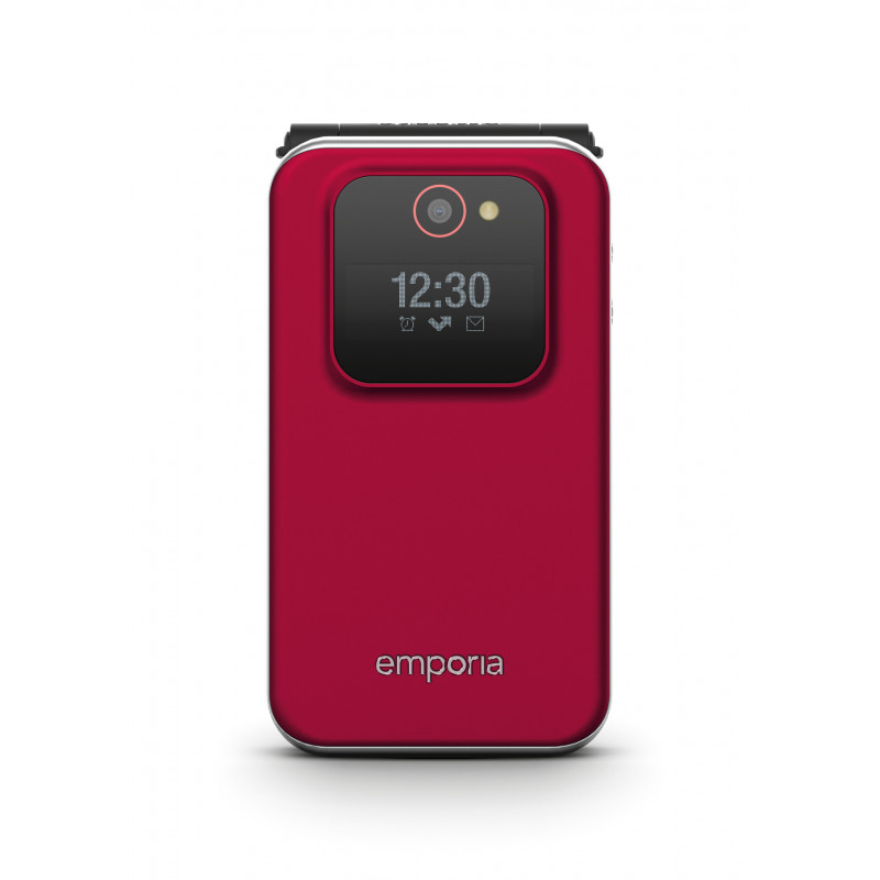 Emporia emporiaJOY-LTE 7,11 cm (2.8") 115 g Rouge Téléphone pour seniors