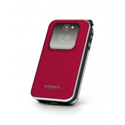 Emporia emporiaJOY-LTE 7,11 cm (2.8") 115 g Rouge Téléphone pour seniors