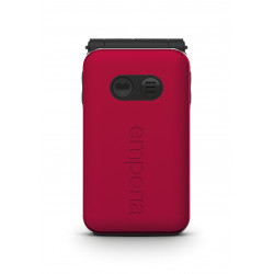 Emporia emporiaJOY-LTE 7,11 cm (2.8") 115 g Rouge Téléphone pour seniors