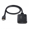 StarTech.com Répartiteur HDMI 2 Ports - Vidéo HDMI 2.0 4K 60Hz - Répartiteur HDMI 4K 1 Entrée 2 Sorties - Répartiteur 1x2 