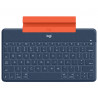 Logitech 920-010052 clavier pour tablette Norvégien Bluetooth Bleu