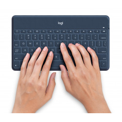 Logitech 920-010052 clavier pour tablette Norvégien Bluetooth Bleu