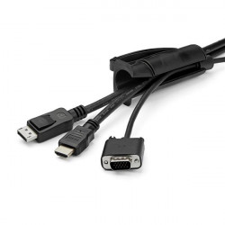 StarTech.com Gaine spirale range-câble Noir - 1,5 m - Diamètre de 45 mm