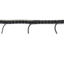 StarTech.com Gaine spirale range-câble Noir - 1,5 m - Diamètre de 45 mm
