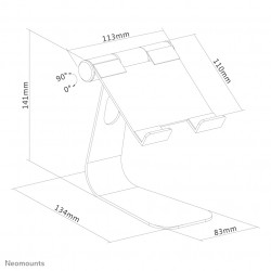 Neomounts DS15-050SL1 Support pour tablette jusqu'à 11" - pliable - universel