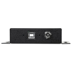 StarTech.com Hub adaptateur industriel USB vers série 2 ports à fixation murale avec clips de rail DIN