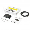 StarTech.com Hub adaptateur industriel USB vers série 2 ports à fixation murale avec clips de rail DIN